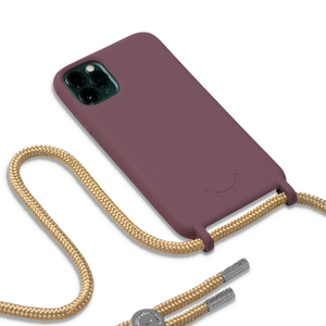 
                  
                    PURPLE STEEL TPU CASE + 'BLING' NECKLACE
                  
                