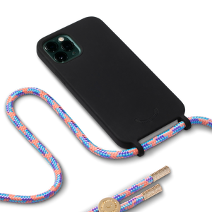 
                  
                    BLACK SILICONE CASE + 'TLV SUNSET' NECKLACE
                  
                